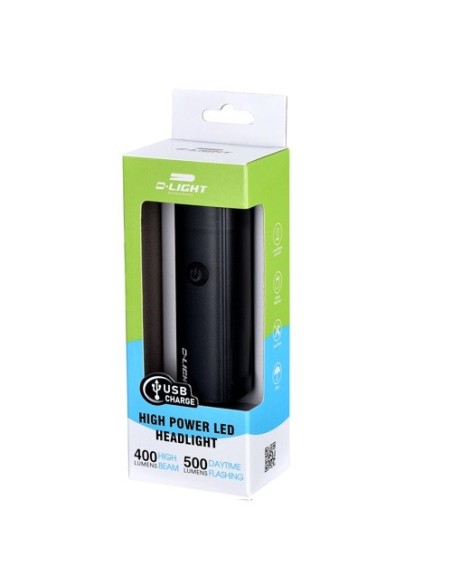 FANALE D-LIGHT ANT RICAR USB C CG-130P  400 LUM