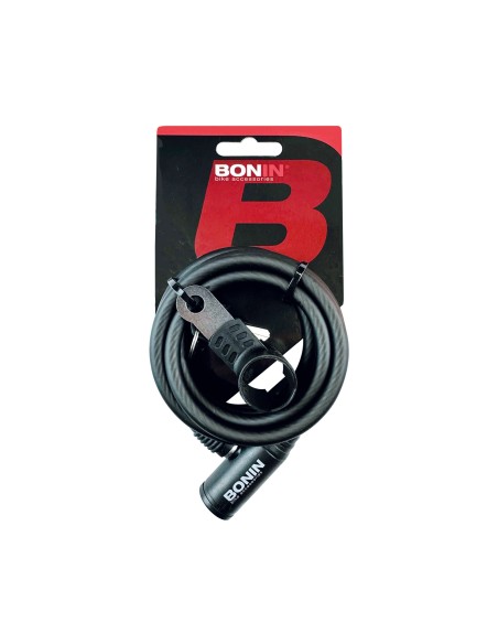 LUCCHETTO BONIN SPIR.  8 X 1500 MM NERO