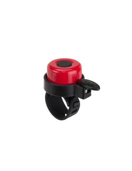 CAMPANELLO ALU/PLAS 35 MM ROSSO/NERO ATT. RAPIDO*