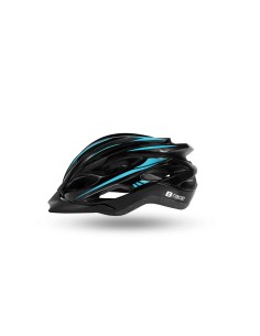 CASCO B-RACE GRANITH IN-MOLD NERO/AZZURR  M 54/58 2