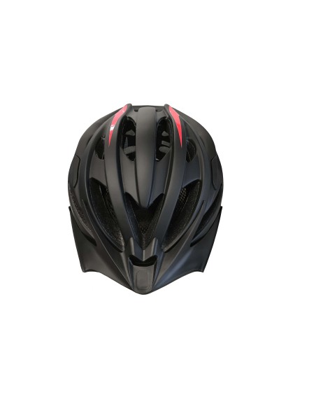 CASCO B-RACE GRANITH IN-MOLD NERO/ROSSO  M 54/58