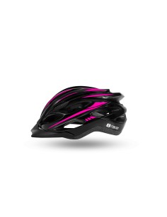 CASCO B-RACE GRANITH IN-MOLD NERO/FUXIA  M 54/58