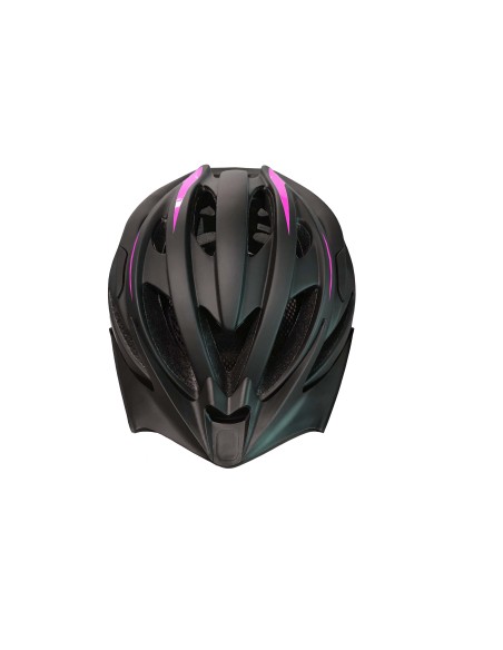CASCO B-RACE GRANITH IN-MOLD NERO/FUXIA  M 54/58