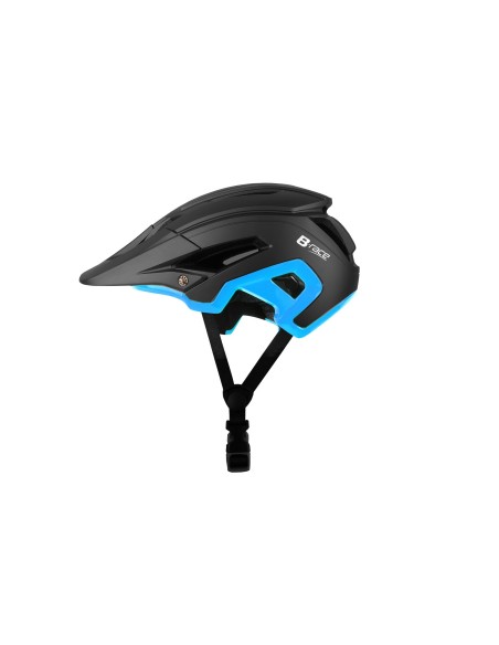 CASCO B-RACE STONE II IN-MOLD NERO/AZZU S/M 54/58