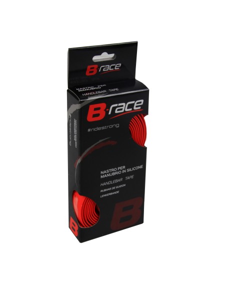 NASTRI MANUBRIO B-RACE ROSSO IN SILICONE PAIO