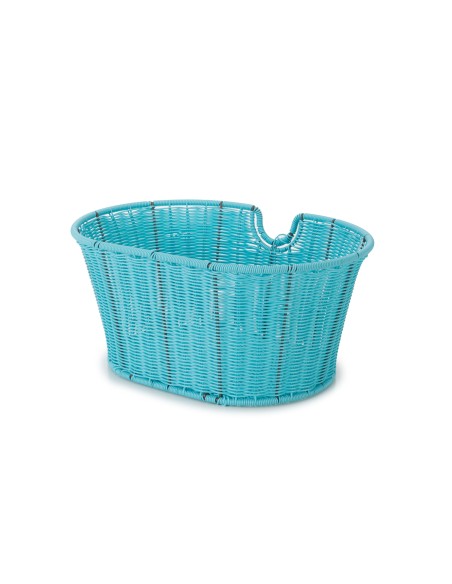 CESTINO NF ANT. PLASTIFIC. OVALE S/ATT AZZURRO*