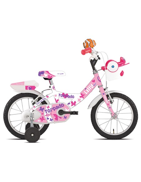 CICLO 681 LILLY MTB14 1V BIANCO/ROSA