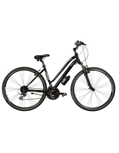 BICI IBRIDO 28 AURA DONNA 24V ACERA FORCELLA AMMORTIZZATA