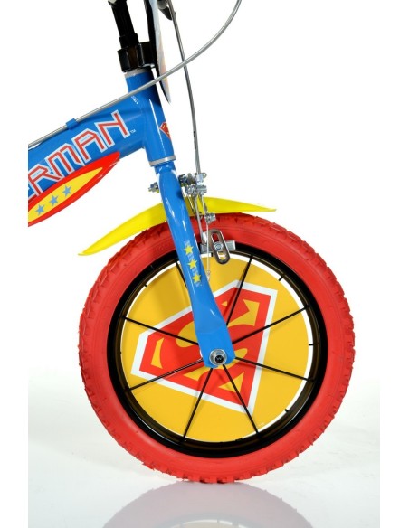 Bicicletta SUPERMAN 14" da bambino