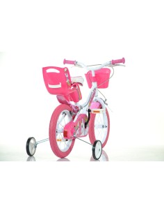 BICI DA BAMBINA MISURA 16" ART. 164R-UN BICICLETTA DINO BIKES DA BIMBA LINEA UNICORN 2