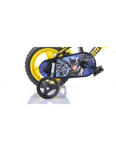 BICI DA BAMBINO MISURA 12" ART. 612L-BT BICICLETTA DINO BIKES DA BIMBO LINEA BATMAN 2