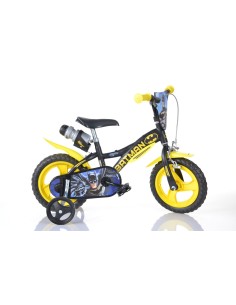 BICI DA BAMBINO MISURA 12" ART. 612L-BT BICICLETTA DINO BIKES DA BIMBO LINEA BATMAN