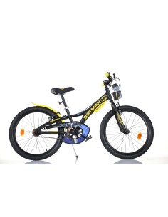 BICI DA BAMBINO MISURA 20" ART. 620-BT BICICLETTA DINO BIKES DA BIMBO LINEA BATMAN SENZA CAMBIO