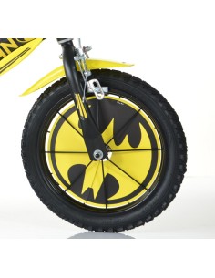 BICI DA BAMBINO MISURA 16" ART. 616-BT BICICLETTA DINO BIKES DA BIMBO LINEA BATMAN 2