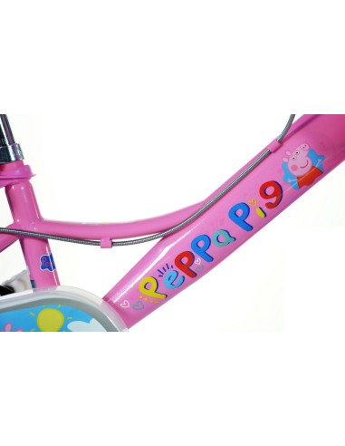 Bicicletta per bambina PEPPA PIG MISURA 12"