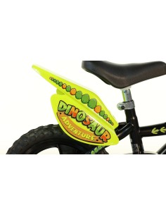 BICI DA BAMBINO MISURA 12" ART. 612L-DS BICICLETTA DA BIMBO LINEA DINOSAURO ADVENTURE DINO BIKES 2