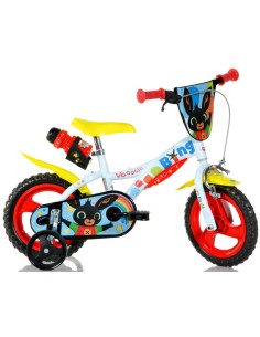 BICI DA BAMBINO MISURA 12" ART. 612L-05BG BICICLETTA DA BIMBO LINEA BING DINO BIKES