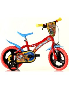 BICI DA BAMBINO MISURA 12" ART. 612L-PW BICICLETTA DA BIMBO LINEA PAW PATROL DINO BIKES