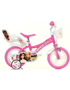 BICI DA BAMBINA MISURA 12" ART. 612GL-02BA BICICLETTA DINO BIKES DA BIMBA LINEA BARBIE