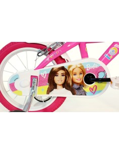 BICI DA BAMBINA MISURA 14" ART. 614G-02BA BICICLETTA DINO BIKES DA BIMBA LINEA BARBIE 2