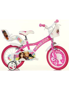 BICI DA BAMBINA MISURA 16" ART. 616G-02BA BICICLETTA DINO BIKES DA BIMBA LINEA BARBIE