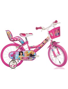 BICI DA BAMBINA MISURA 16" ART. 164R-PRI BICICLETTA DINO BIKES PRINCESS DA BIMBA LINEA PRINCIPESSE