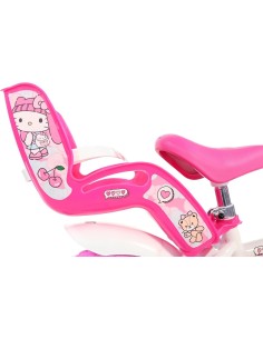 BICI DA BAMBINA MISURA 12" ART. 612GL-HK BICICLETTA DINO BIKES DA BIMBA LINEA HELLO KITTY 2