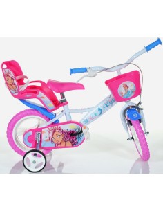 BICI DA BAMBINA MISURA 12" ART. 124RL-ALS BICICLETTA DINO BIKES DA BIMBA LINEA SIRENETTA ALYSSA
