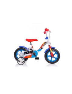 BICI DA BAMBINO MISURA 10" ART. 108FL-0506 BICICLETTA DINO BIKES DA BIMBO LINEA 108 SPORT CON FRENO ANTERIORE