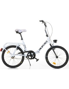 BICI STILE GRAZIELLA LINEA AURELIA PIEGHEVOLE MISURA 20 BICICLETTA RICHIUDIBILE UNISEX DINO BIKES ART. 321 SENZA CAMBIO 1V CON L 2