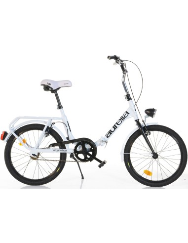 BICI STILE GRAZIELLA LINEA AURELIA PIEGHEVOLE MISURA 20 BICICLETTA RICHIUDIBILE UNISEX DINO BIKES ART. 321 SENZA CAMBIO 1V CON L