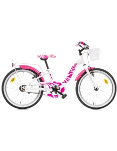BICI BAMBINA DINO BIKES LINEA AURELIA BICICLETTA CITY BIKE BIMBA MODELLO SMARTY MISURA 20" SENZA CAMBIO 1V 2