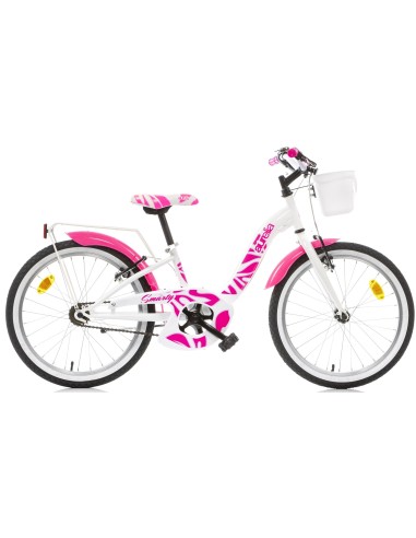 BICI BAMBINA DINO BIKES LINEA AURELIA BICICLETTA CITY BIKE BIMBA MODELLO SMARTY MISURA 20" SENZA CAMBIO 1V