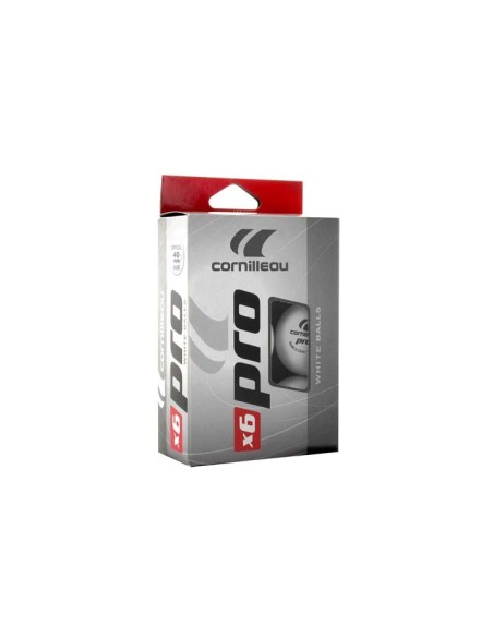 Palline PRO 40MM BIANCHE 340500 (6pz)