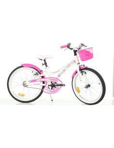 BICI DA BAMBINA MISURA 20" ART. 620G-HK BICICLETTA DINO BIKES DA BIMBA LINEA HELLO KITTY