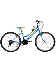 BICI DA DONNA MOUNTAIN BIKE 26 MTB LINCY BICICLETTA LY26 CON CAMBIO 18V 2