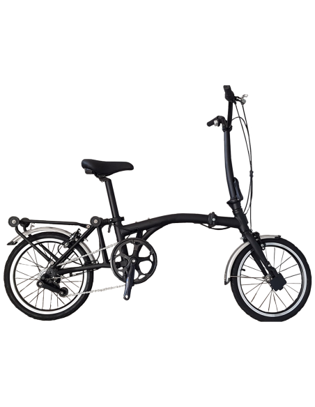 BICI MISURA 16 PIEGHEVOLE LINEA FOLDING TELAIO IN ALLUMINIO 3V BICICLETTA RICHIUDIBILE SISTEMA PER TRASPORTO AGEVOLATO