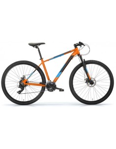 BICI IN ALLUMINIO DA UOMO MISURA 29 MOUNTAIN BIKE KAYMAN MTB ALTUS 21V FORCELLA AMMORTIZZATA FRENI A DISCO MECCANICI