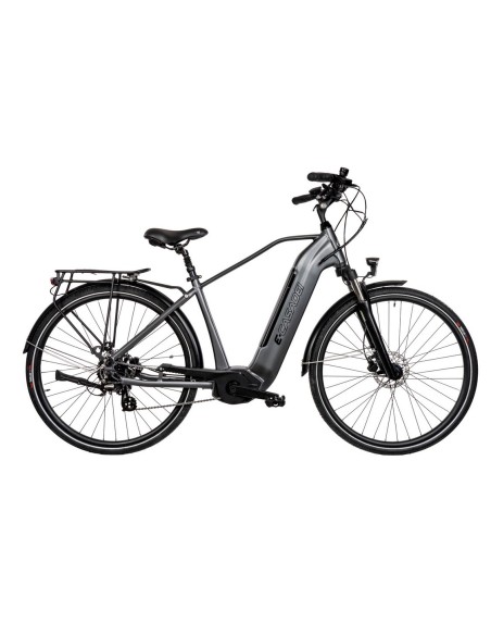 E-BIKE CITY BIKE 28 UOMO ALTUS 8V BATTERIA INTEGRATA 36V-14AH MOTINOVA VOLANS 65NM FRENI A DISCO IDRAULICO FORCELLA AMMORTIZZATA