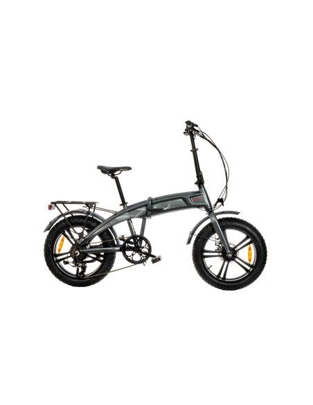 BICI E-BIKE FAT 20 TUBO DRITTO 7V BATTERIA INTEGRATA 36V-10,4AH MOTORE POSTERIORE 250W FRENI A DISCO MECCANICO RUOTE IN LEGA