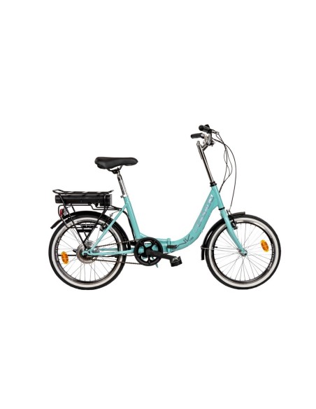 BICI E-BIKE FOLDING 20 HI-TEN 1V BATTERIA PORTAPACCHI 24V-7.8AH MOTORE POSTERIORE V-BRAKE
