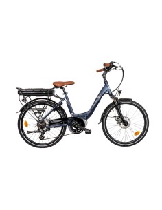 BICI E-BIKE VENERE MISURA 24 E-CVEN24-MD-13AH DONNA 8V BATTERIA 36V 13AH MOTORE CENTRALE SHENGYI 90NM BICICLETTA CITY BIKE