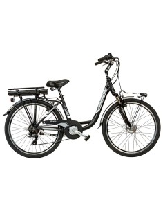 BICI E-BIKE 6V DONNA MISURA 26 MOTORE ANTERIORE E BATTERIA ANSMANN 35NM 250W 36V 11.4AH E-VEN6V BICICLETTA CITY BIKE