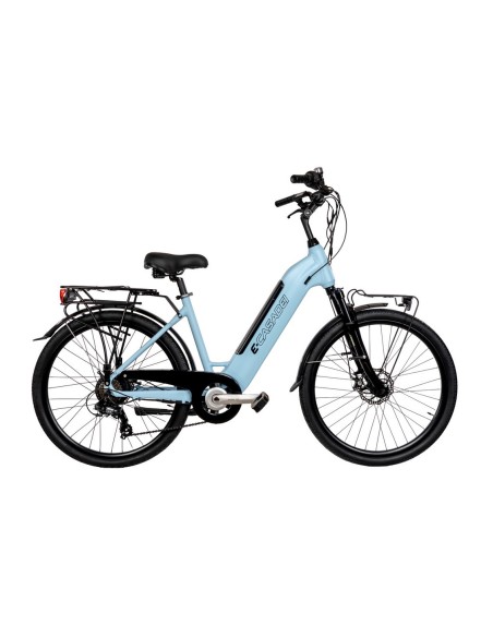 BICI E-BIKE VENERE 26 6V BATTERIA INTEGRATA 36V-13AH MOTORE POSTERIORE FRENI A DISCO MECCANICO FORCELLA AMMORTIZZATA