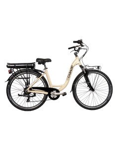 BICI E-BIKE DONNA MISURA 28 MOTORE POSTERIORE SHENGYI 45NM 250W BATTERIA 36V 14AH E-VEN28SG6VP BICICLETTA CITY BIKE