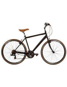 BICI MISURA 28 BICICLETTA DA UOMO I-U21V TELAIO IN ALLUMINIO IBRIDO CON CAMBIO 21V FORCELLA RIGIDA