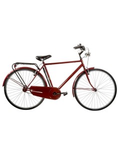 BICI MISURA 28 DA UOMO LINEA OLANDA BICICLETTA CITY BIKE SENZA CAMBIO 1V COMPLETA DI ACCESSORI CON LUCI A LED