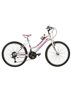 BICI DA RAGAZZA MOUNTAIN BIKE 24 MTB LINCY BICICLETTA LY24 CON CAMBIO 18V