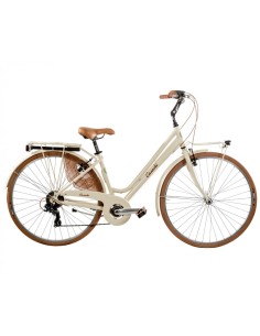 BICI MISURA 26 DA DONNA OLANDA BICICLETTA LINEA RETRO CITY BIKE SENZA CAMBIO MANUBRIO ALLUMINIO COMPLETA DI ACCESSORI CON LUCI L