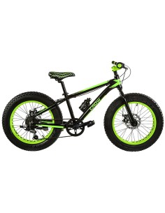 BICI DA BAMBINO MISURA 20 TELAIO IN ALLUMINIO FAT BIKE BIMBO LINEA CROW FAT20CW CAMBIO 6V DOPPIO FRENIO A DISCO MECCANICO
